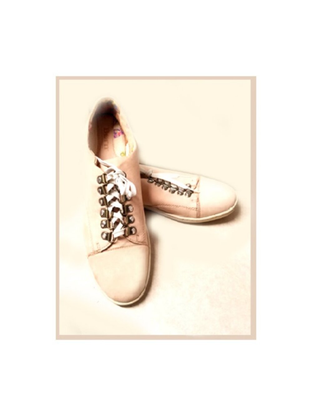 New One Of A Kind Leather Born Sneakers, 8
